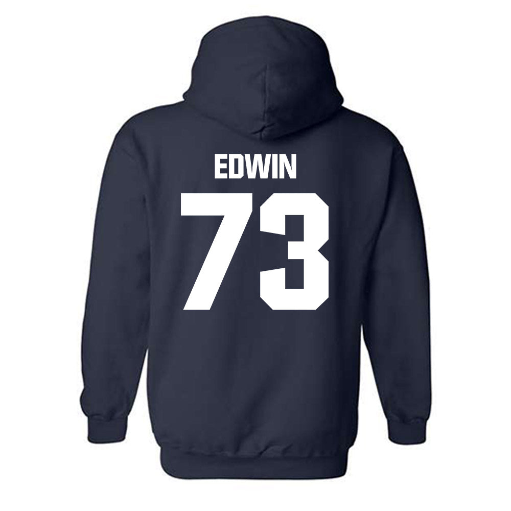 Georgia Tech - NCAA Football : Favour Edwin - Classic Shersey Hooded Sweatshirt-1