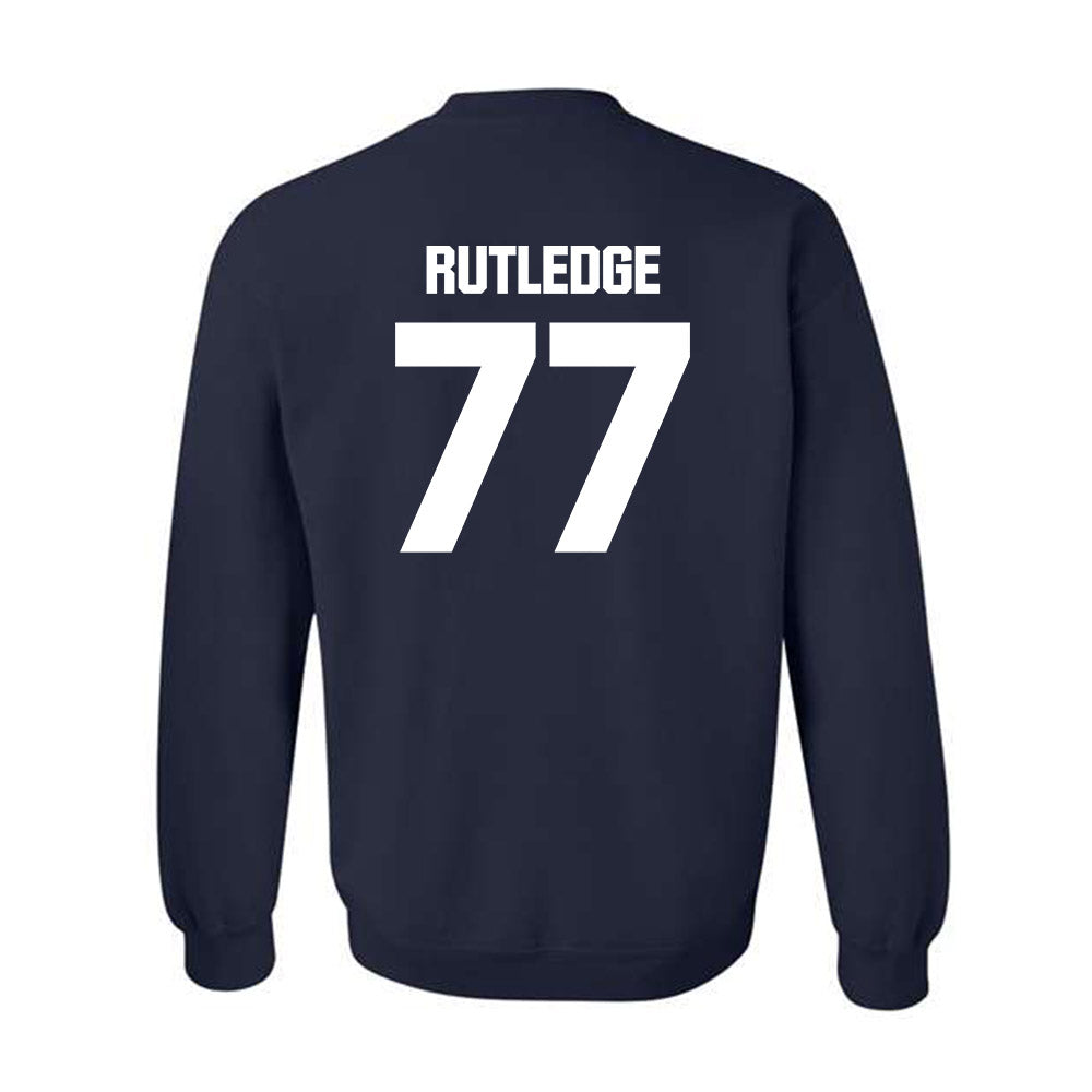 Georgia Tech - NCAA Football : Keylan Rutledge - Classic Shersey Crewneck Sweatshirt-1