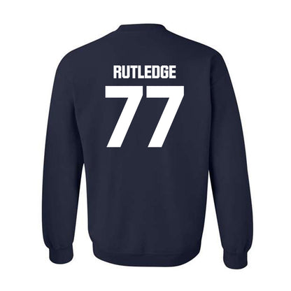 Georgia Tech - NCAA Football : Keylan Rutledge - Classic Shersey Crewneck Sweatshirt-1