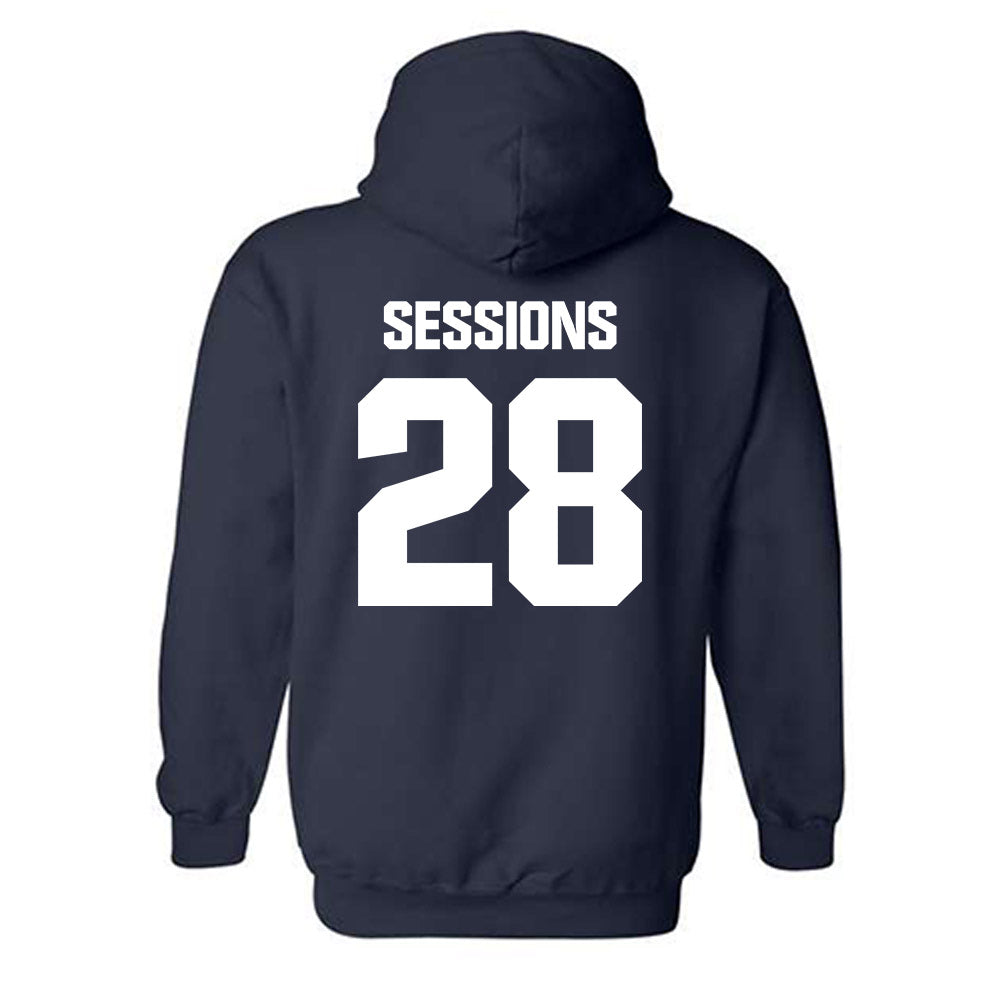 Georgia Tech - NCAA Football : Elgin Sessions - Classic Shersey Hooded Sweatshirt-1