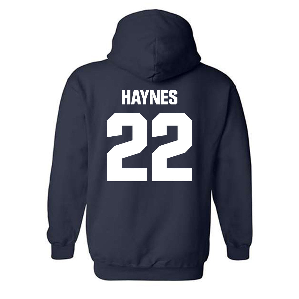 Georgia Tech - NCAA Football : Justice Haynes - Classic Shersey Hooded Sweatshirt-1