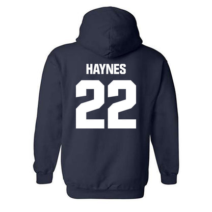 Georgia Tech - NCAA Football : Justice Haynes - Classic Shersey Hooded Sweatshirt-1