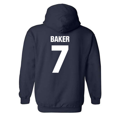 Georgia Tech - NCAA Baseball : Will Baker - Classic Shersey Hooded Sweatshirt-1