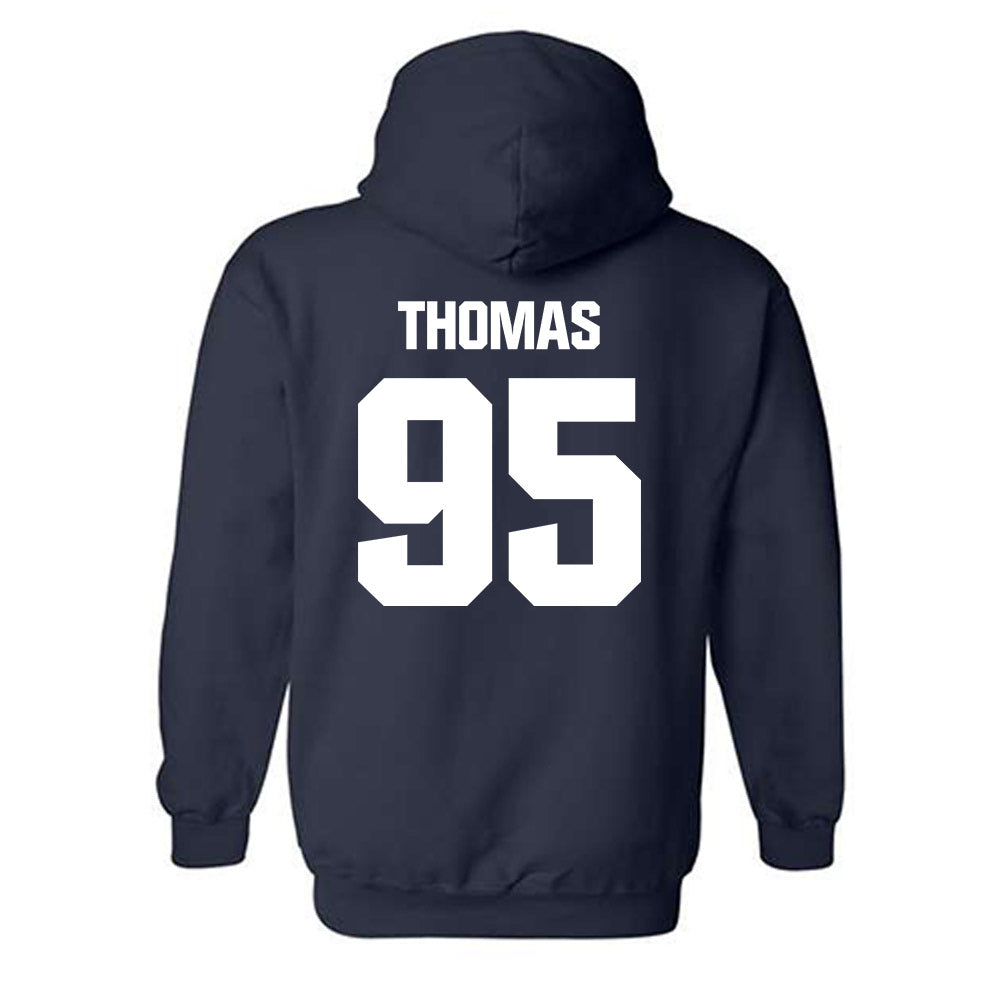 Georgia Tech - NCAA Football : Tawfiq Thomas - Classic Shersey Hooded Sweatshirt-1