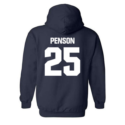 Georgia Tech - NCAA Football : Dalen Penson - Classic Shersey Hooded Sweatshirt-1