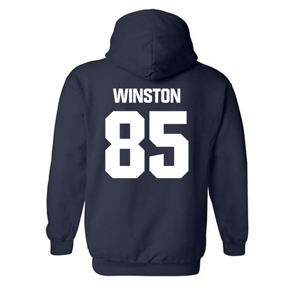 Georgia Tech - NCAA Football : Jj Winston - Classic Shersey Hooded Sweatshirt-1