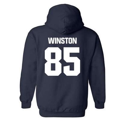 Georgia Tech - NCAA Football : Jj Winston - Classic Shersey Hooded Sweatshirt-1