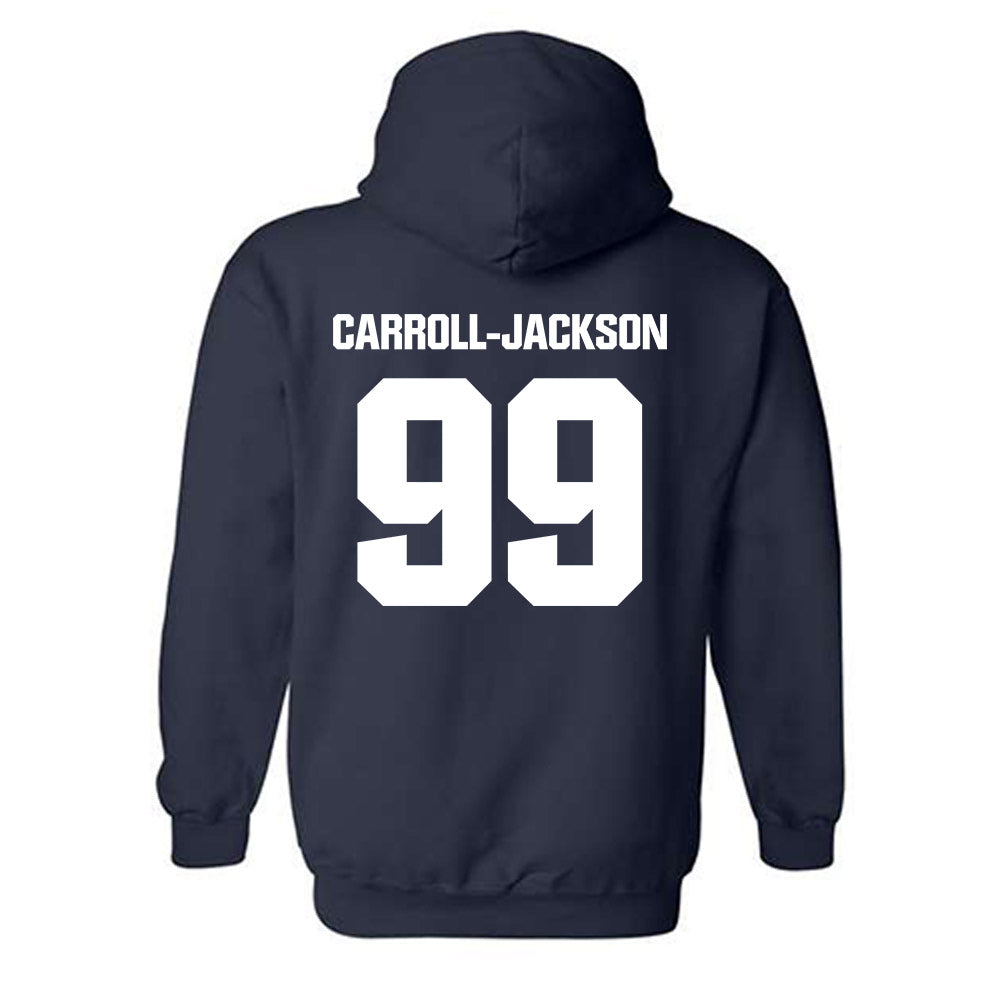 Georgia Tech - NCAA Football : Vincent Carroll-Jackson - Classic Shersey Hooded Sweatshirt-1