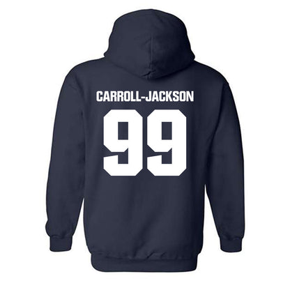 Georgia Tech - NCAA Football : Vincent Carroll-Jackson - Classic Shersey Hooded Sweatshirt-1