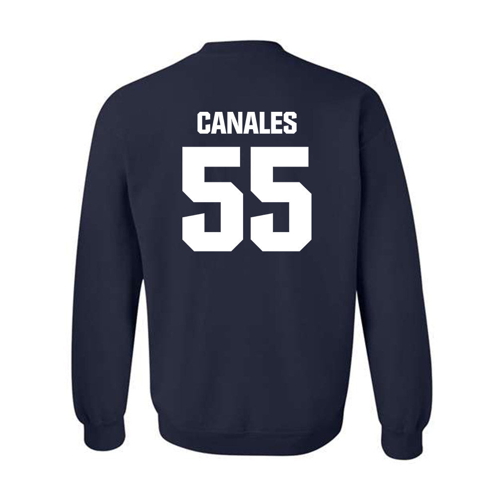 Georgia Tech - NCAA Football : Xavier Canales - Classic Shersey Crewneck Sweatshirt-1