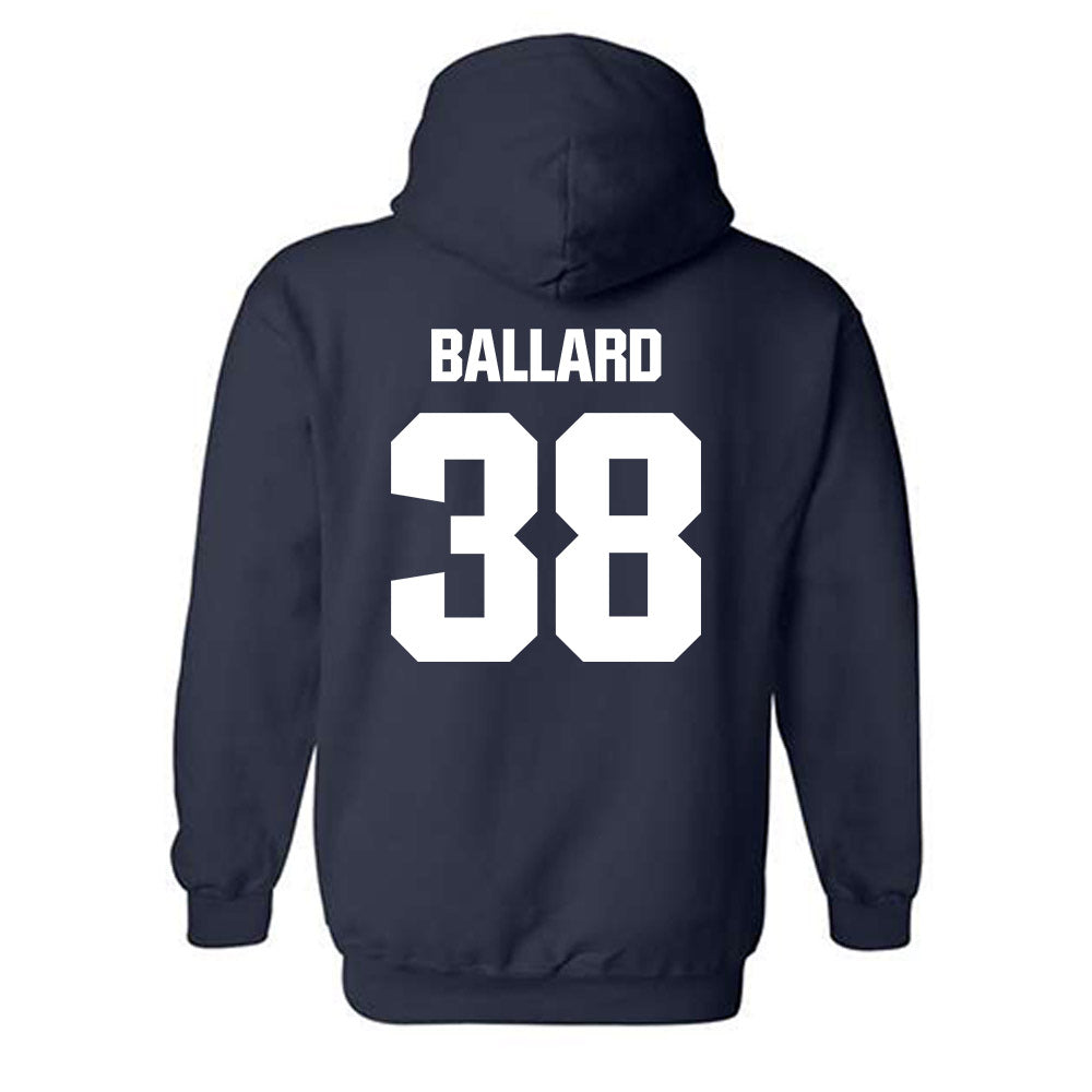 Georgia Tech - NCAA Baseball : Carson Ballard - Classic Shersey Hooded Sweatshirt-1
