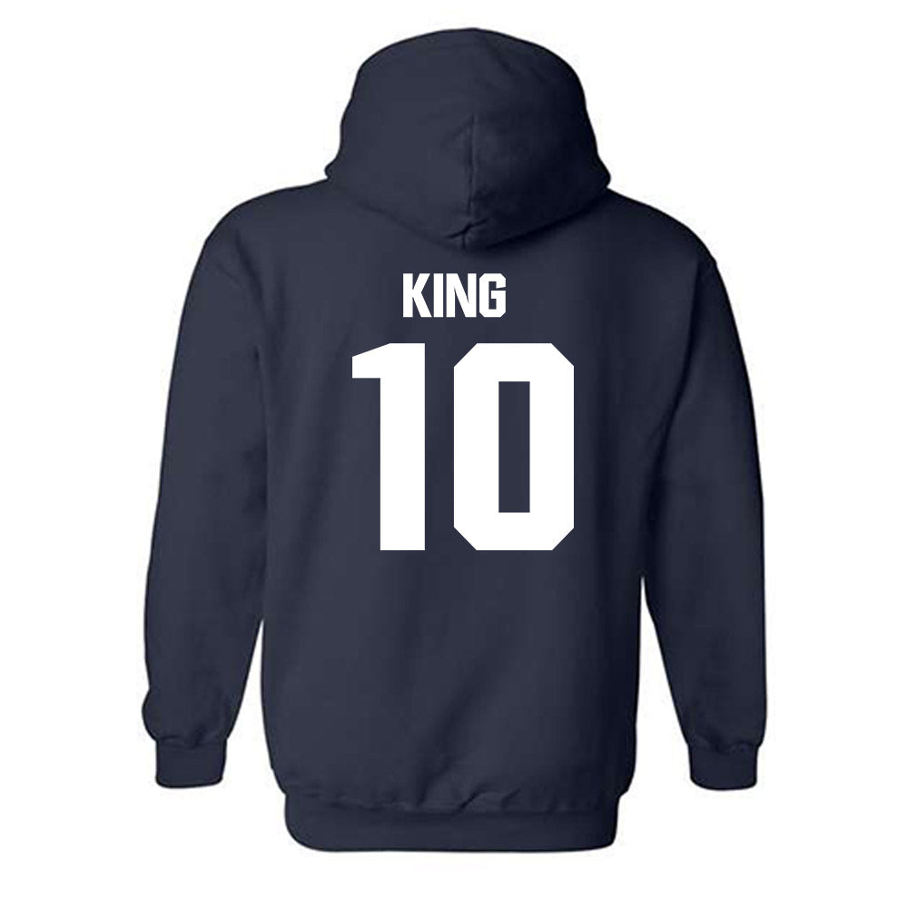 Georgia Tech - NCAA Football : Haynes King - Classic Shersey Hooded Sweatshirt-1