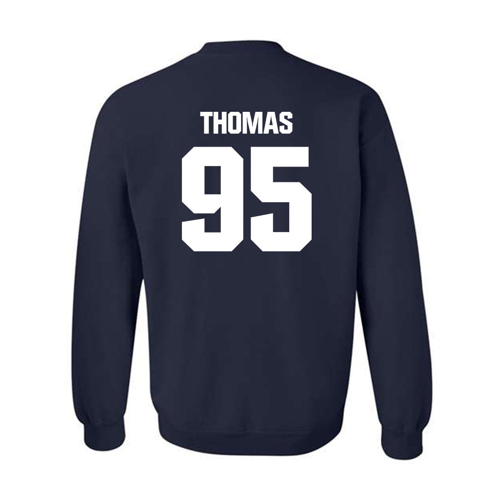 Georgia Tech - NCAA Football : Tawfiq Thomas - Classic Shersey Crewneck Sweatshirt-1