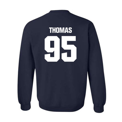 Georgia Tech - NCAA Football : Tawfiq Thomas - Classic Shersey Crewneck Sweatshirt-1