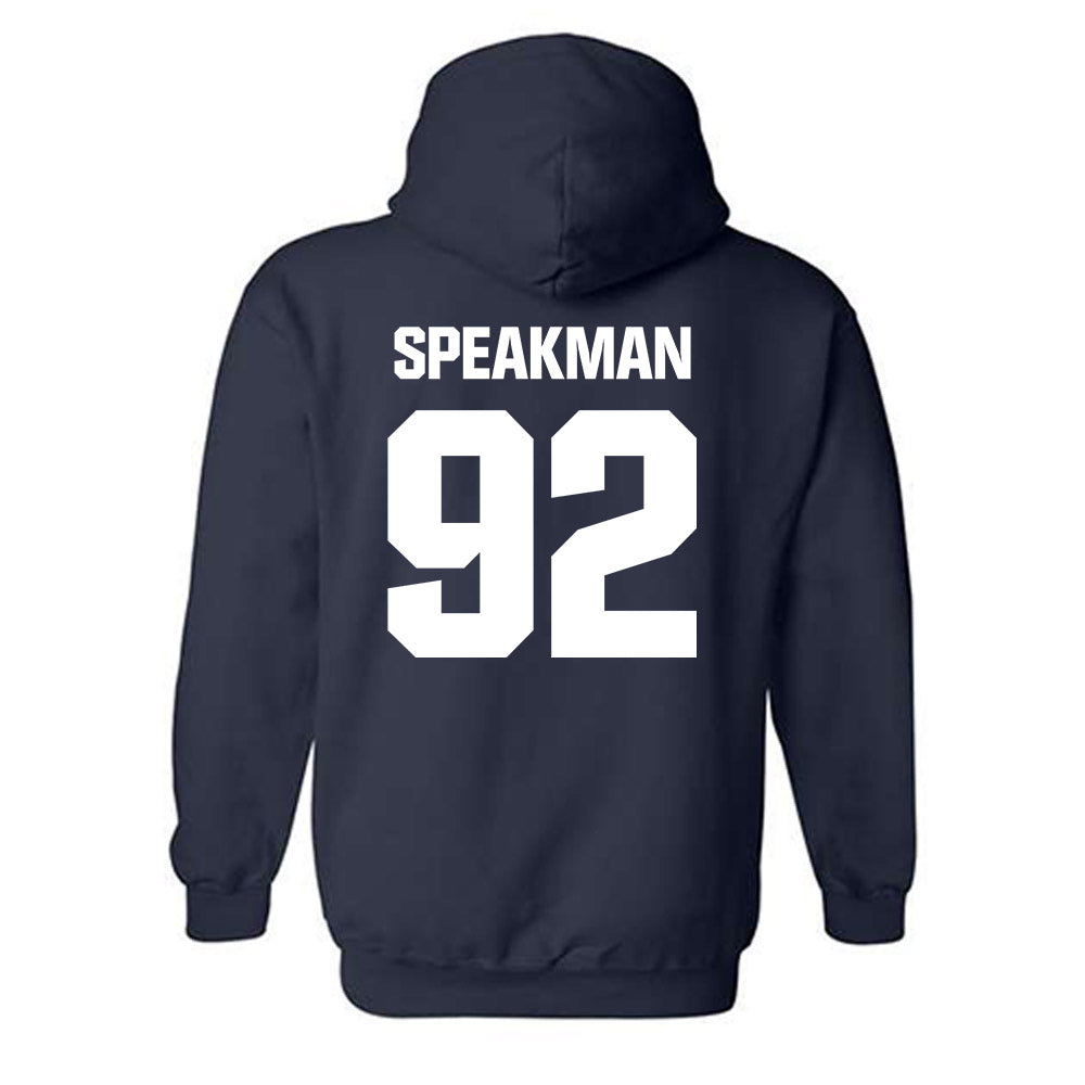 Georgia Tech - NCAA Football : Christian Speakman - Classic Shersey Hooded Sweatshirt-1