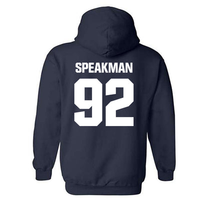 Georgia Tech - NCAA Football : Christian Speakman - Classic Shersey Hooded Sweatshirt-1