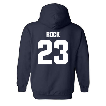 Georgia Tech - NCAA Football : Caramarie Rock - Classic Shersey Hooded Sweatshirt-1