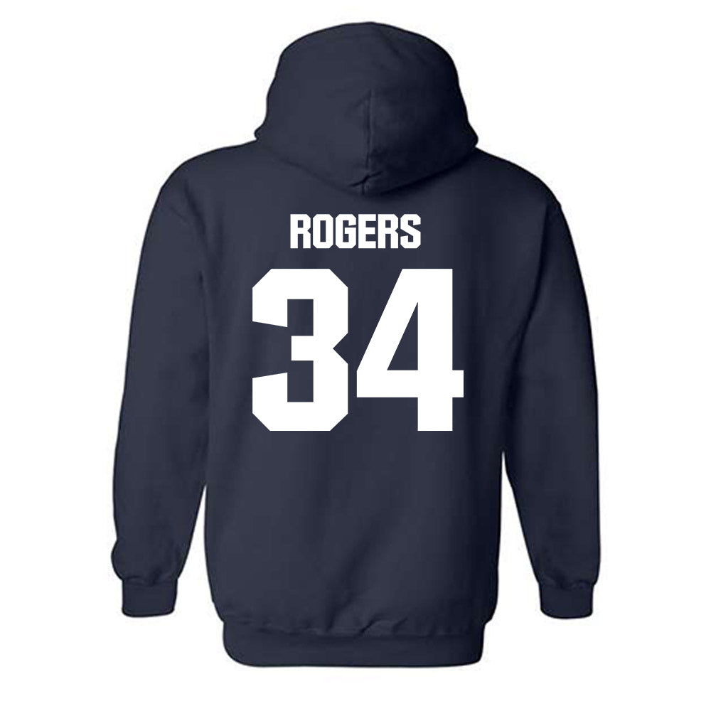 Georgia Tech - NCAA Baseball : Drew Rogers - Classic Shersey Hooded Sweatshirt-1