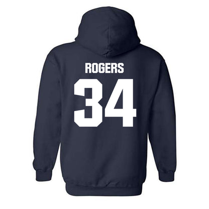 Georgia Tech - NCAA Baseball : Drew Rogers - Classic Shersey Hooded Sweatshirt-1