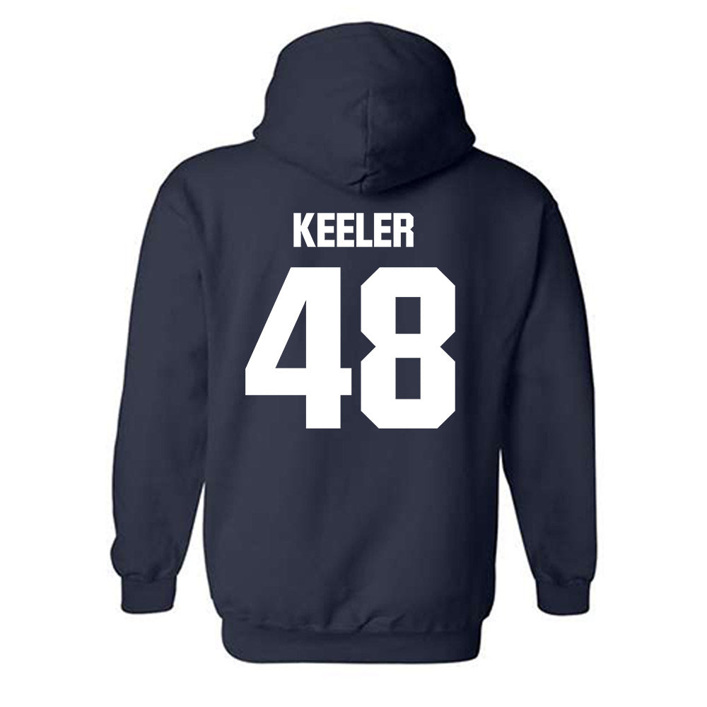 Georgia Tech - NCAA Football : Cal Keeler - Classic Shersey Hooded Sweatshirt-1