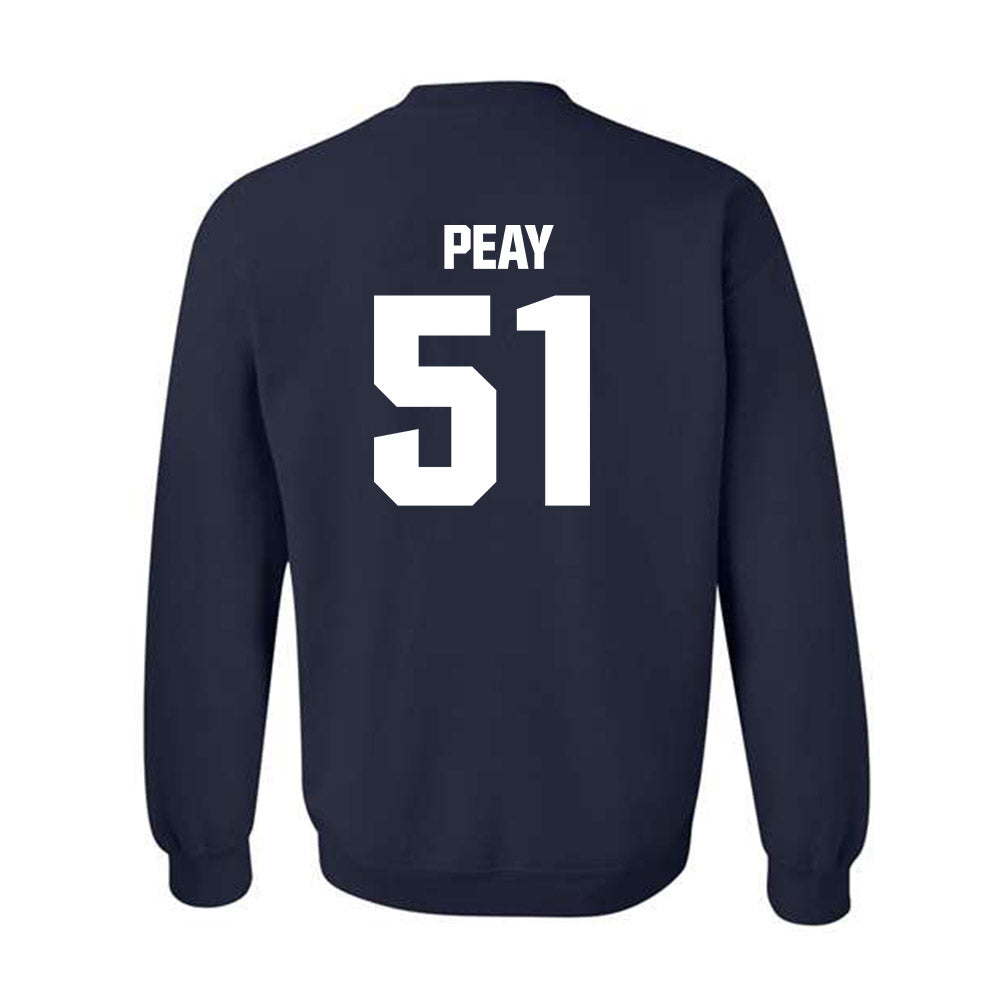 Georgia Tech - NCAA Football : Kevin Peay - Classic Shersey Crewneck Sweatshirt-1