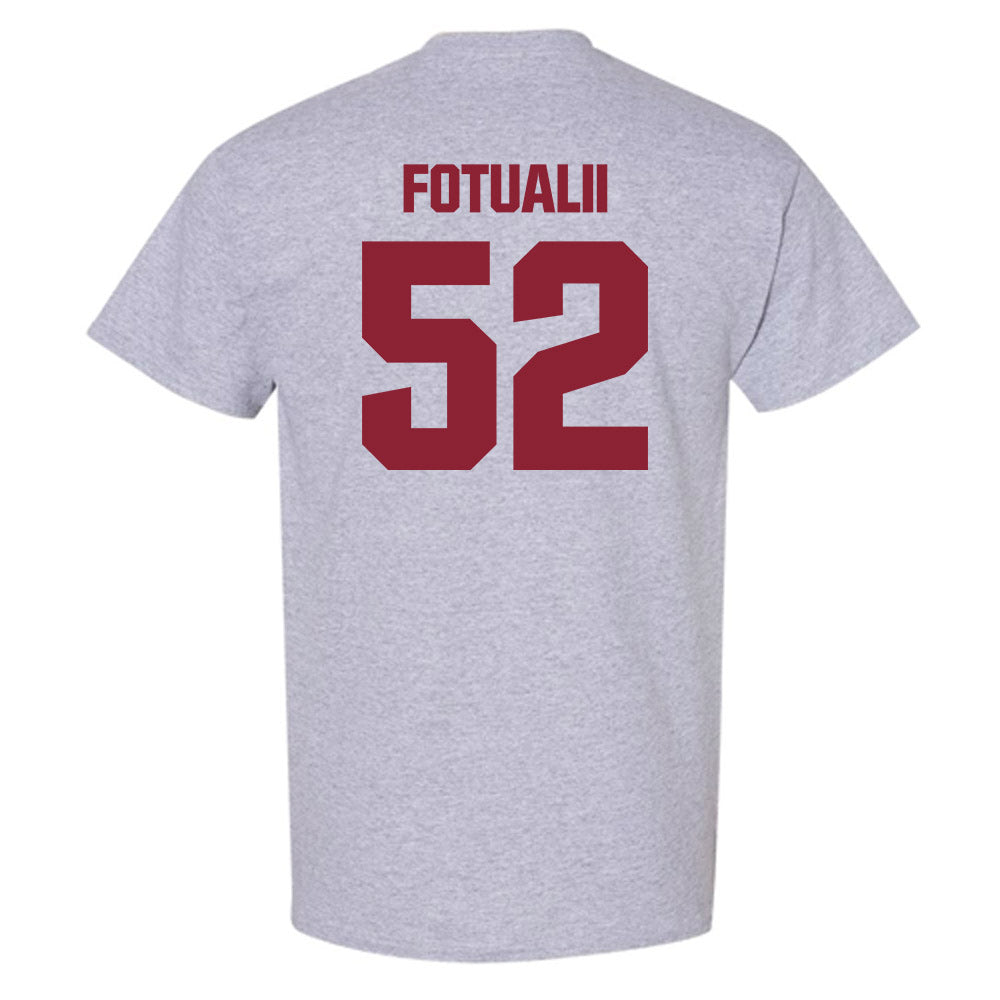 Iowa State - NCAA Football : Kingston Fotualii - Classic Shersey T-Shirt-1