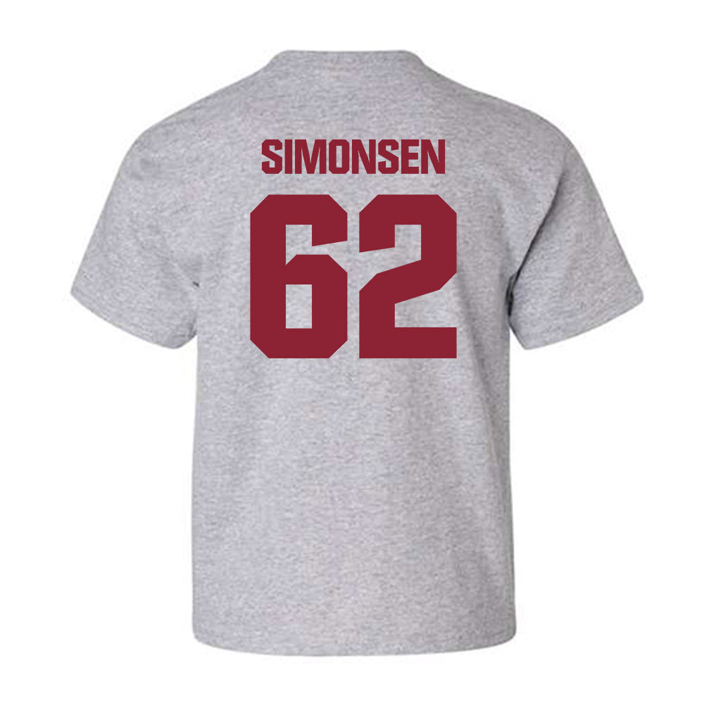 Iowa State - NCAA Football : Braden Simonsen - Classic Shersey Youth T-Shirt-1