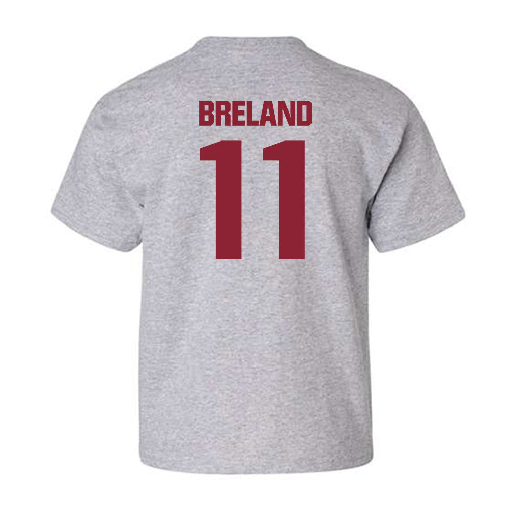 Iowa State - NCAA Football : Willie Breland - Classic Shersey Youth T-Shirt-1