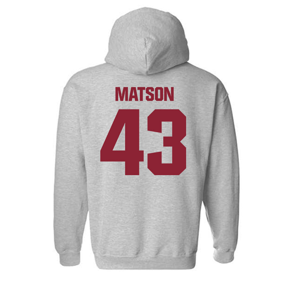 Iowa State - NCAA Football : Caden Matson - Classic Shersey Hooded Sweatshirt