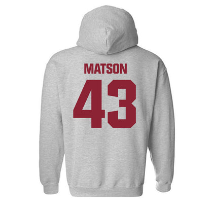 Iowa State - NCAA Football : Caden Matson - Classic Shersey Hooded Sweatshirt