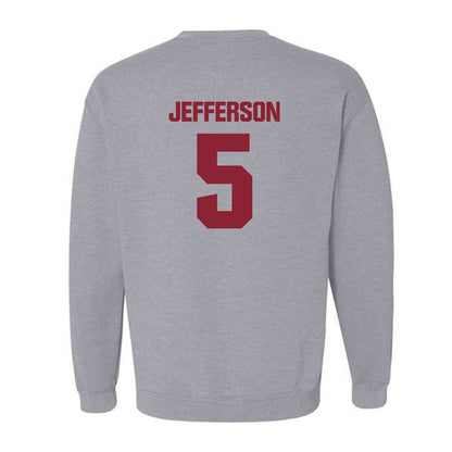 Iowa State - NCAA Men's Basketball : Joshua Jefferson - Classic Shersey Crewneck Sweatshirt-1