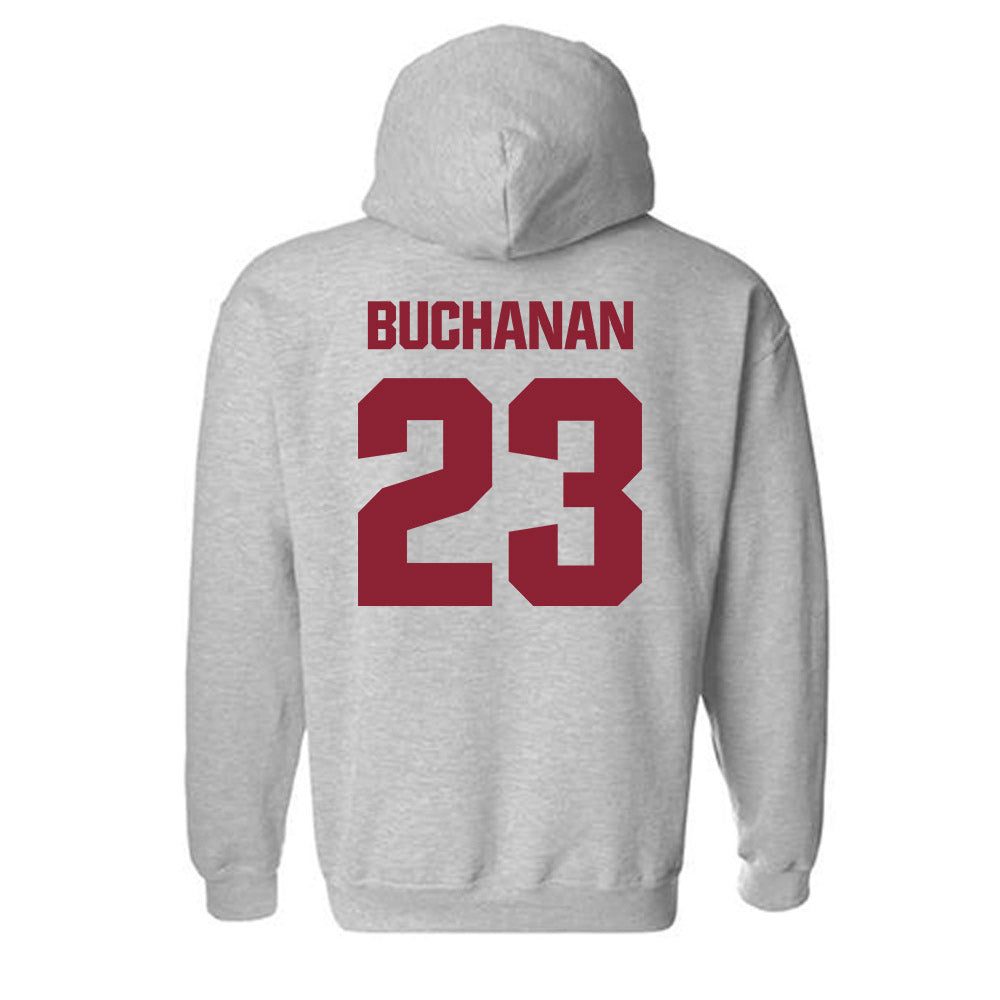 Iowa State - NCAA Men's Basketball : Blake Buchanan - Classic Shersey Hooded Sweatshirt-1