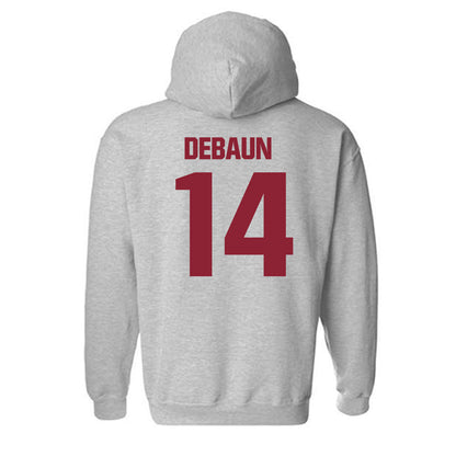 Iowa State - NCAA Football : Drake DeBaun - Classic Shersey Hooded Sweatshirt-1
