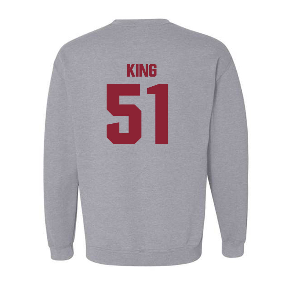 Iowa State - NCAA Football : Maasai King - Classic Shersey Crewneck Sweatshirt-1