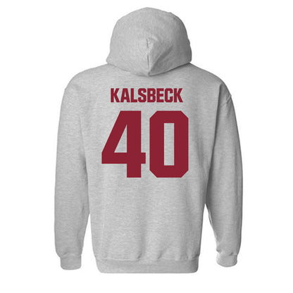 Iowa State - NCAA Football : Landon Kalsbeck - Classic Shersey Hooded Sweatshirt-1