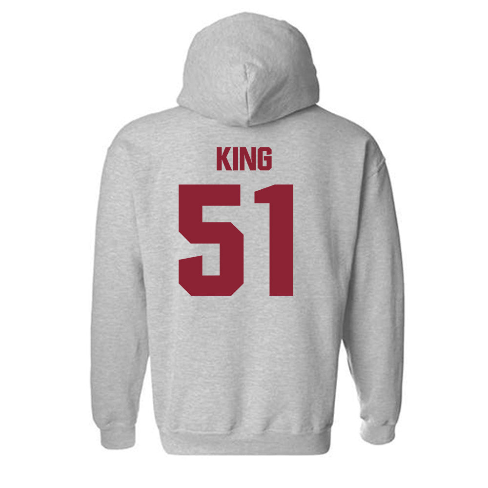 Iowa State - NCAA Football : Maasai King - Classic Shersey Hooded Sweatshirt-1