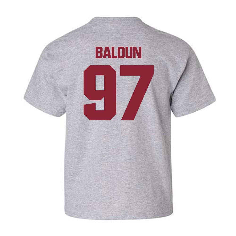 Iowa State - NCAA Football : Max Baloun - Classic Shersey Youth T-Shirt-1