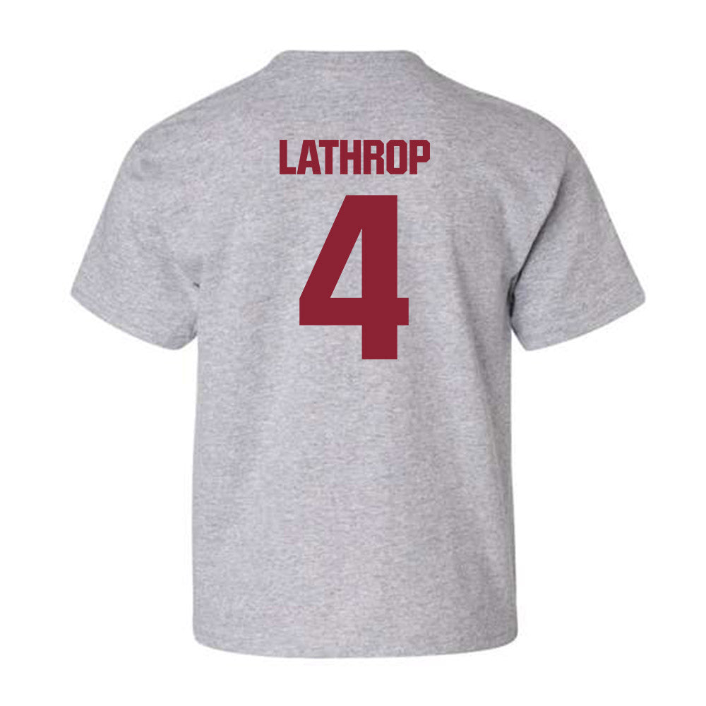 Iowa State - NCAA Men's Track & Field : Chase Lathrop - Classic Shersey Youth T-Shirt