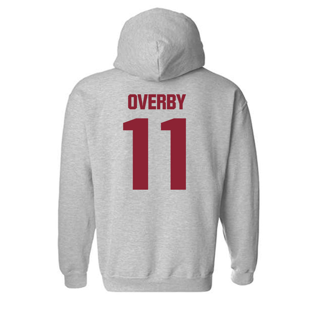 Iowa State - NCAA Football : Dominic Overby - Classic Shersey Hooded Sweatshirt-1