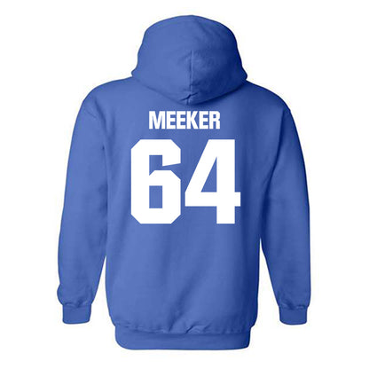 Kentucky - NCAA Football : Ryan Meeker - Generic Shersey Hooded Sweatshirt-1