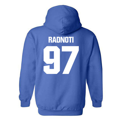 Kentucky - NCAA Football : Spencer Radnoti - Generic Shersey Hooded Sweatshirt-1