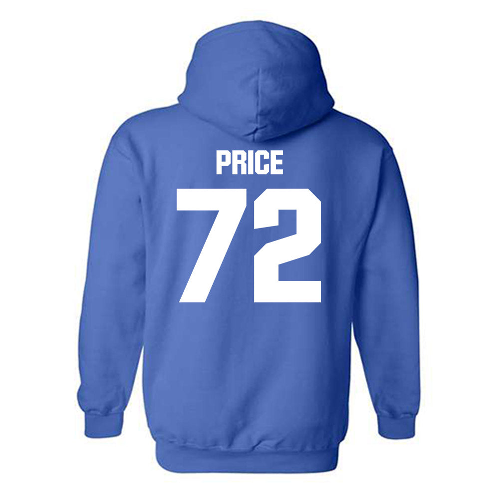 Kentucky - NCAA Football : Coleton Price - Generic Shersey Hooded Sweatshirt-1
