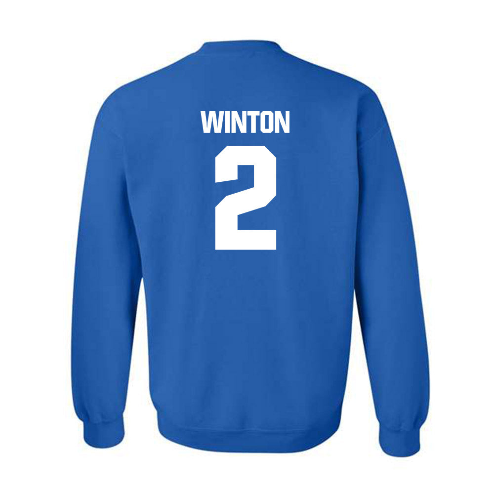 Kentucky - NCAA Women's Soccer : Isa Winton - Generic Shersey Crewneck Sweatshirt-1