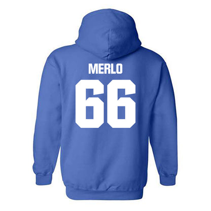 Kentucky - NCAA Football : Tino Merlo - Generic Shersey Hooded Sweatshirt-1