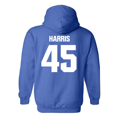 Kentucky - NCAA Baseball : Leighton Harris - Generic Shersey Hooded Sweatshirt-1