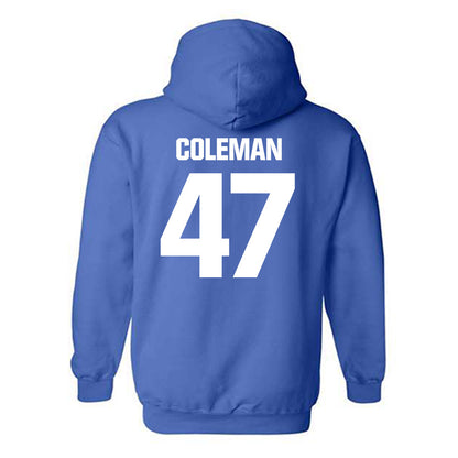 Kentucky - NCAA Baseball : William Coleman - Generic Shersey Hooded Sweatshirt-1