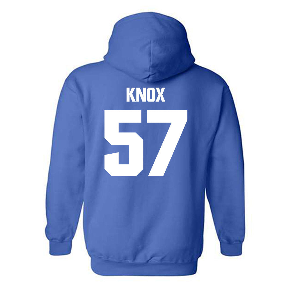 Kentucky - NCAA Football : Jordan Knox - Generic Shersey Hooded Sweatshirt-1