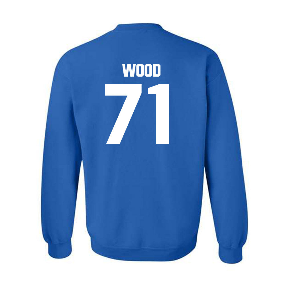 Kentucky - NCAA Football : Malachi Wood - Generic Shersey Crewneck Sweatshirt