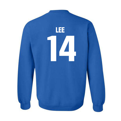 Kentucky - NCAA Men's Soccer : Michael Lee - Generic Shersey Crewneck Sweatshirt-1