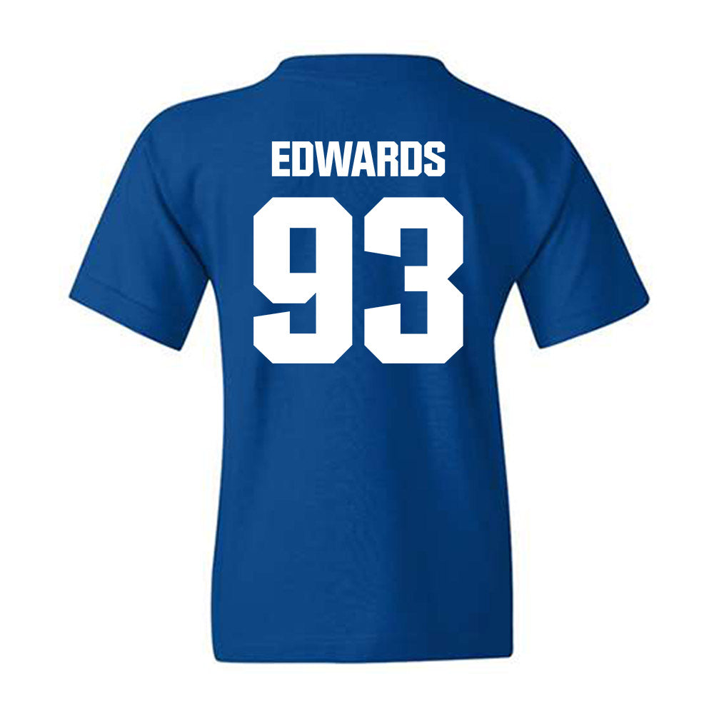 Kentucky - NCAA Football : Kalen Edwards - Generic Shersey Youth T-Shirt-1